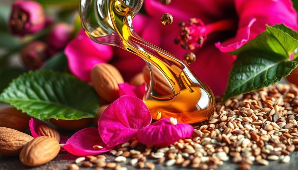 almond hibiscus sesame oil benefits almond hibiscus sesame oil benefits