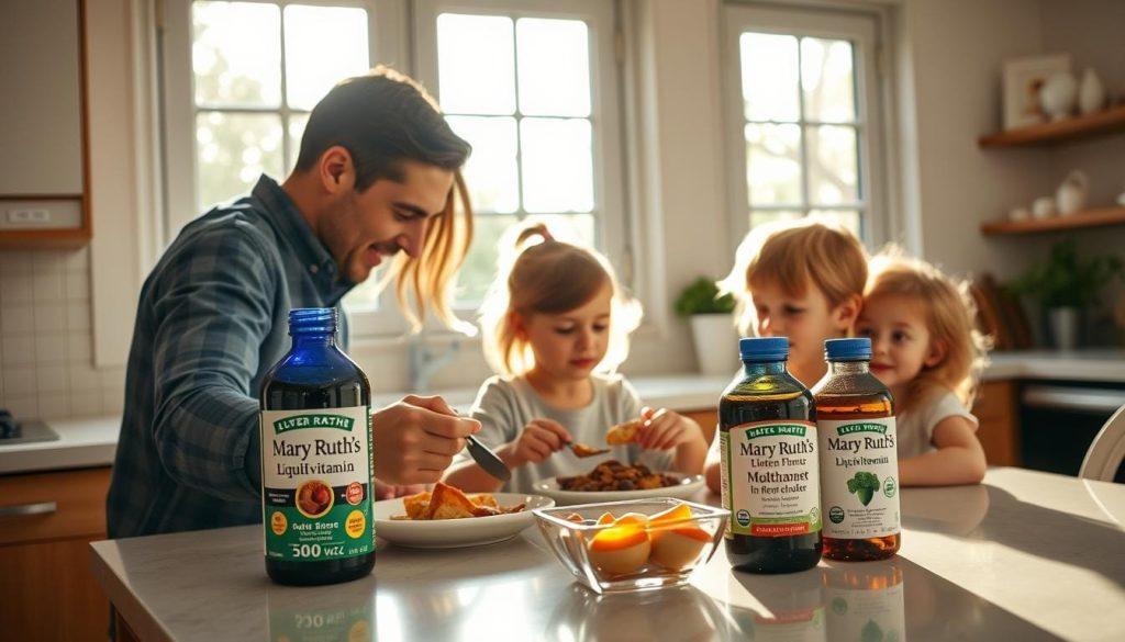 family daily routine with gluten-free supplement family daily routine with gluten-free supplement