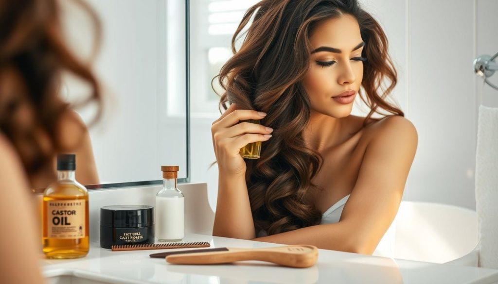 hair care routine integration