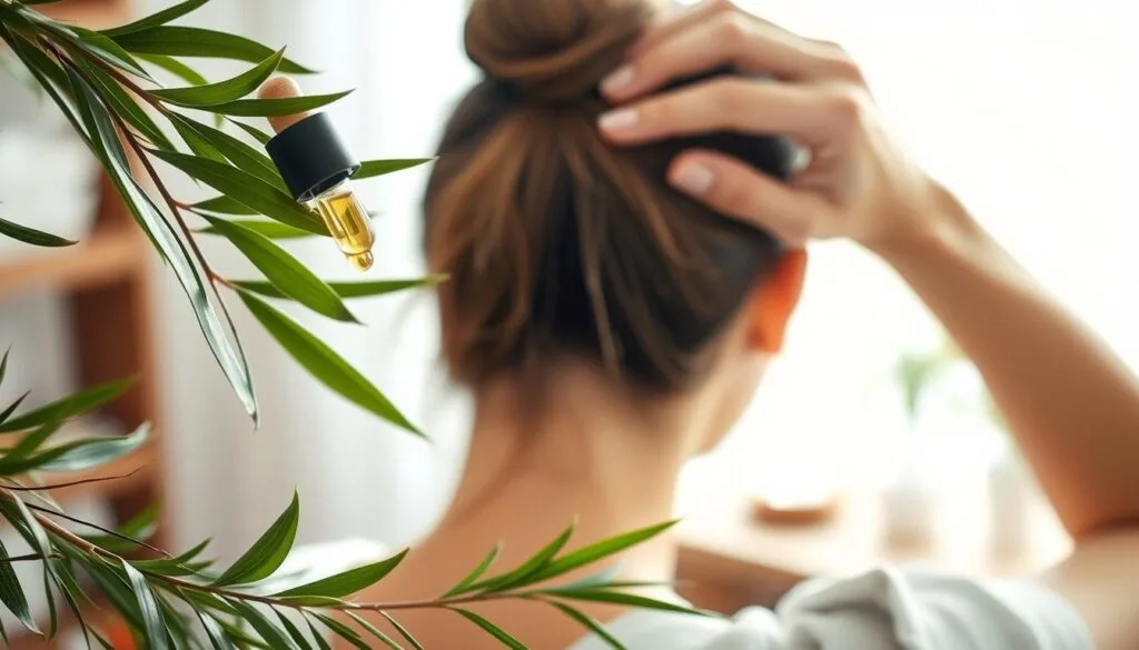 safely using tea tree oil for hair care