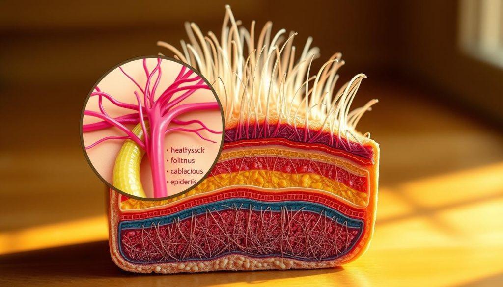 scalp health and hair growth