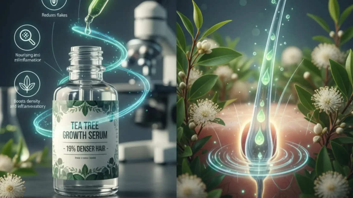 does tea tree oil help with hair growth