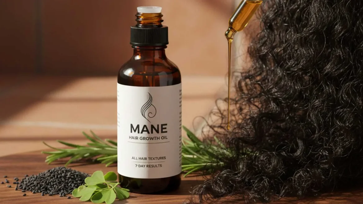 Mane Hair Growth Oil Results: See a Difference in 7 Days